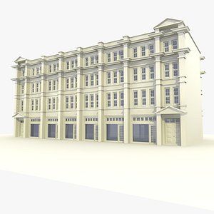 3ds max office building