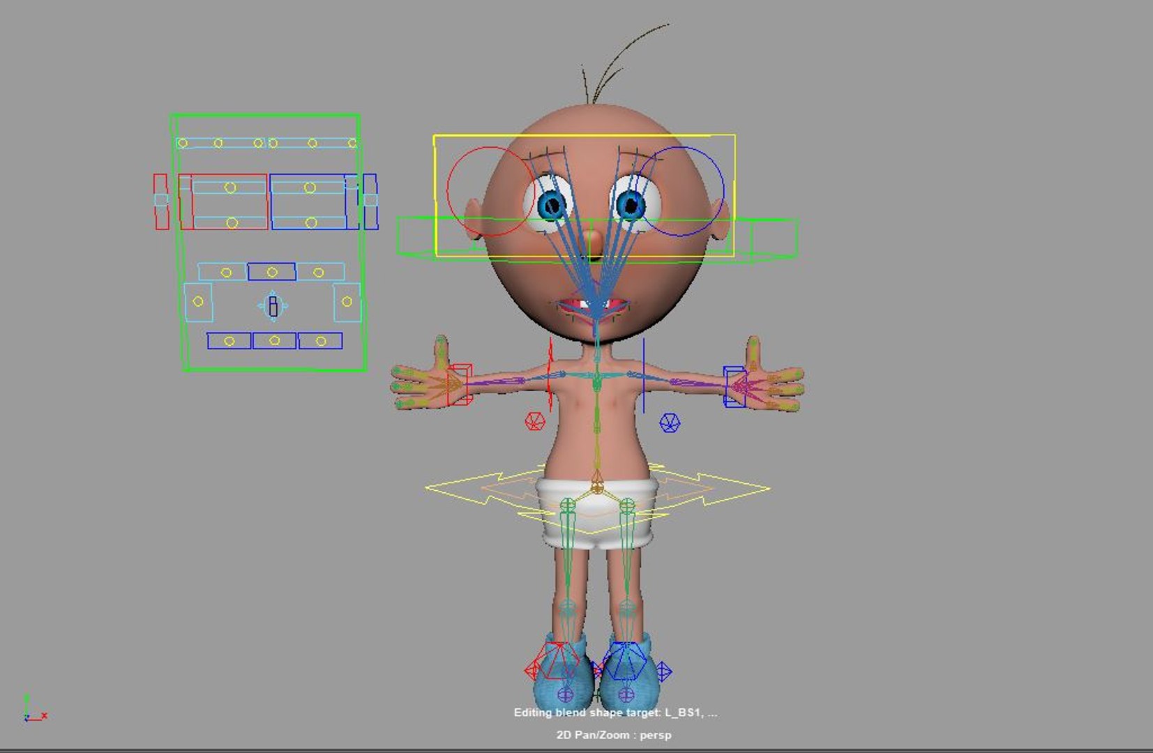 3D Baby Rigged Model - TurboSquid 1512499