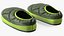 Green Down Slippers