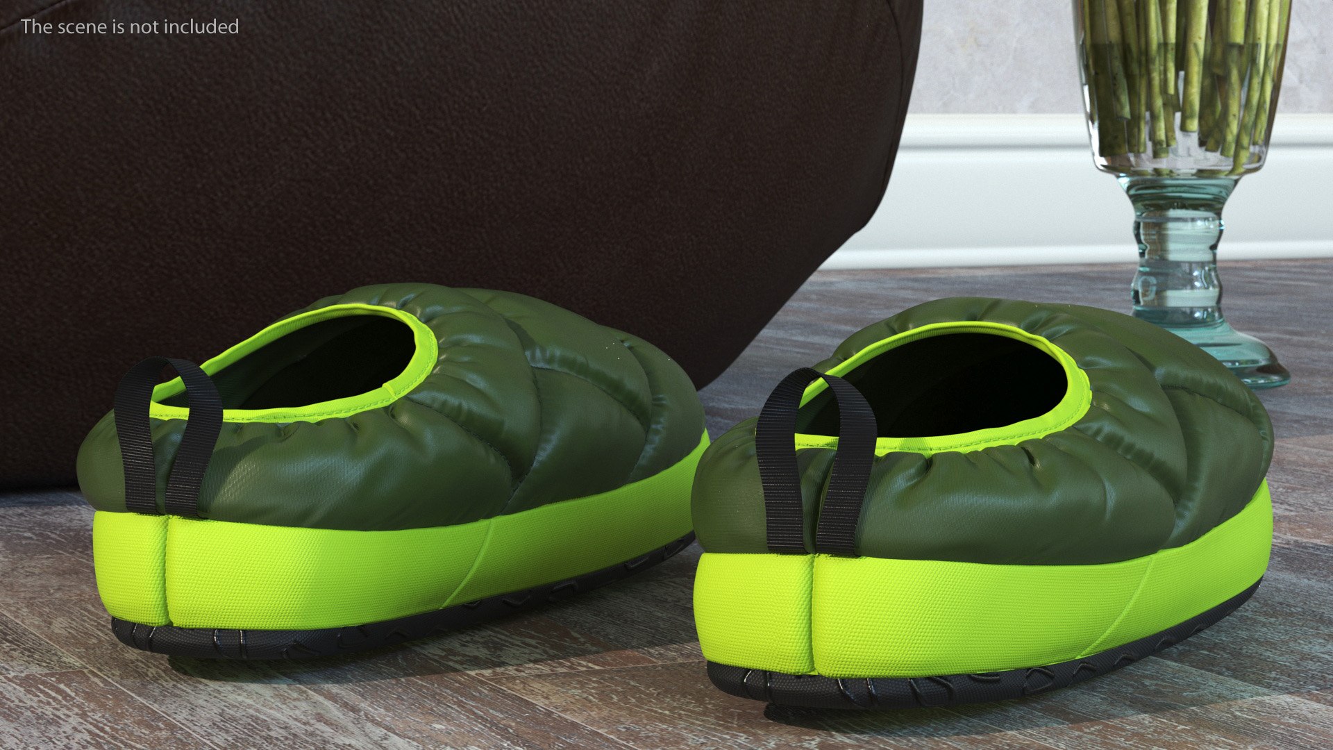 3D Green Down Slippers https://p.turbosquid.com/ts-thumb/1A/XbJldY/SO/greendownslippersmb3dmodel004/jpg/1679448219/1920x1080/fit_q87/07d7495f116d1d947c842df805447b5a149df028/greendownslippersmb3dmodel004.jpg
