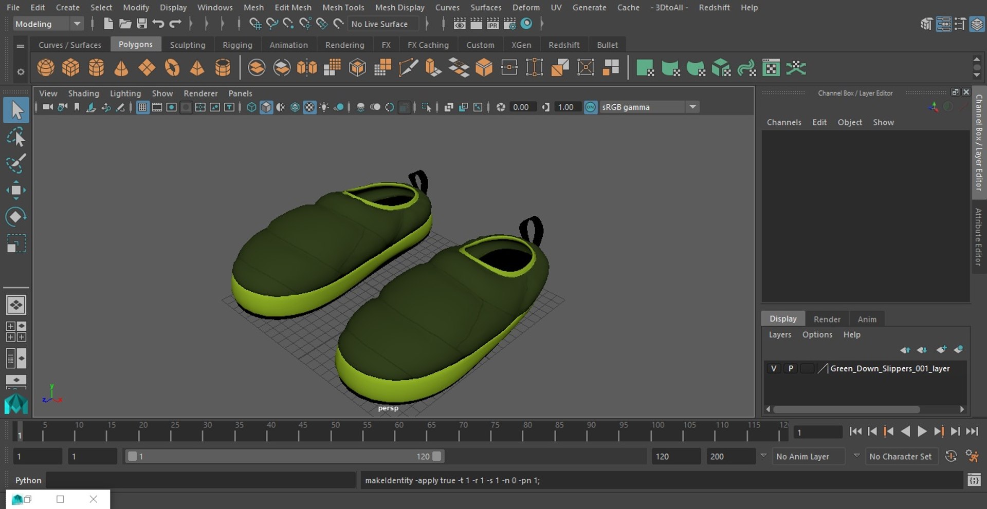 3D Green Down Slippers https://p.turbosquid.com/ts-thumb/1A/XbJldY/ip/greendownslippersmb3dmodel020/jpg/1679448268/1920x1080/fit_q87/860ae2877daf53816e2539f4039a2826372d6fc9/greendownslippersmb3dmodel020.jpg
