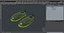 Green Down Slippers