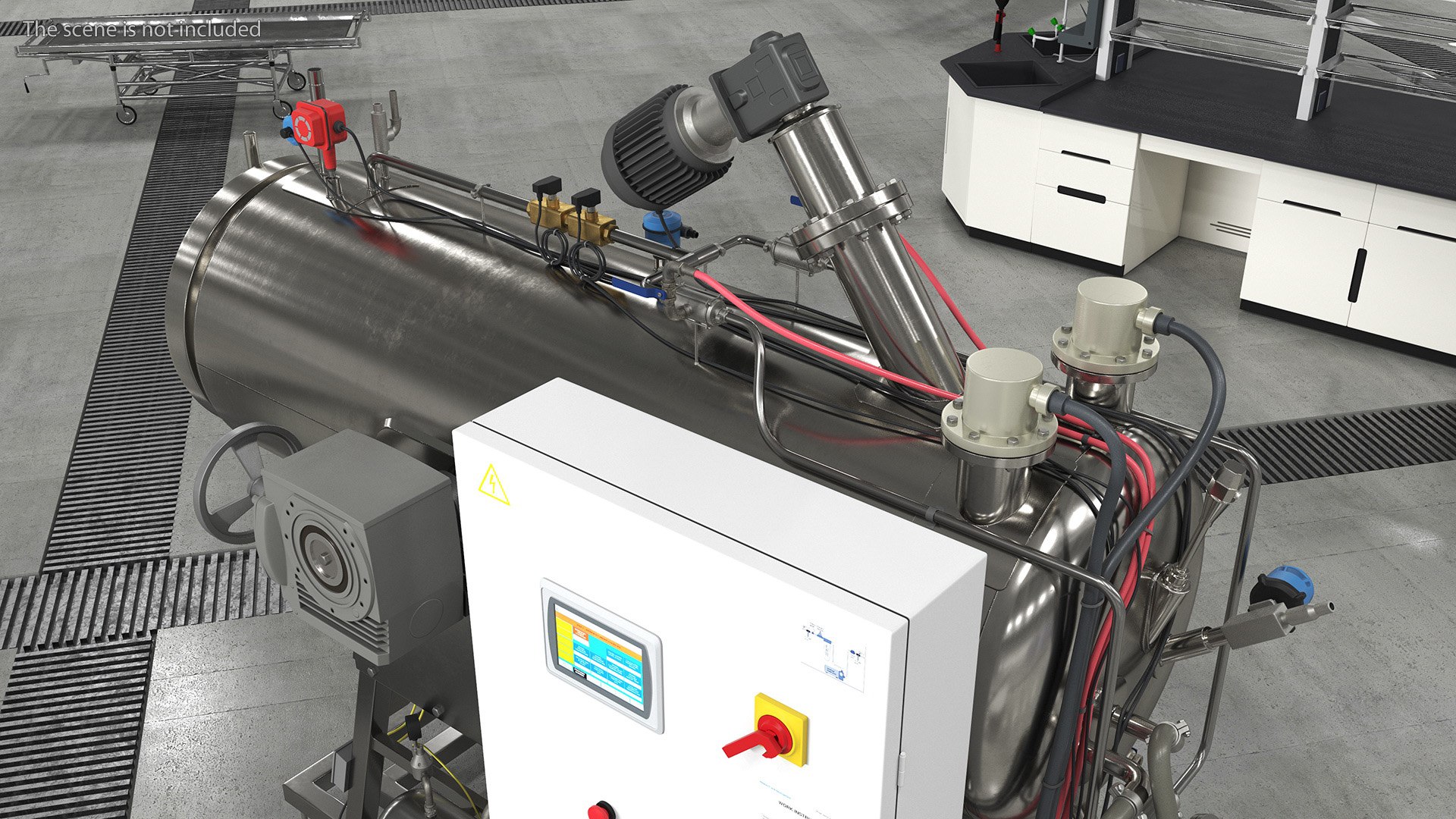 Alkaline Hydrolysis Machine Model TurboSquid 2155586