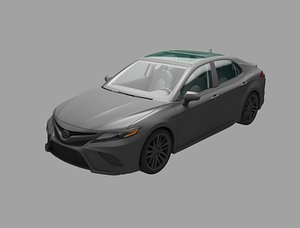 3D camry car model