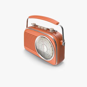 Retro Portable AM FM Radio