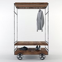 Rolling Garment Rack / Almira