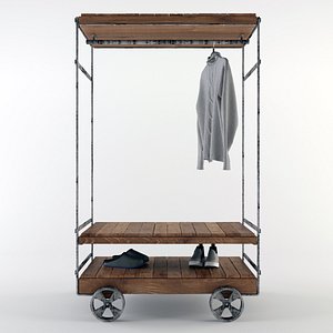 Rolling Garment Rack / Almira