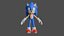 Cinematic Sonic the Hedgehog Character