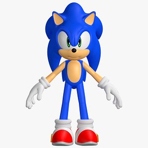 Shadow - Sonic The Hedgehog 3D Print Model