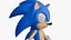 Cinematic Sonic the Hedgehog Character