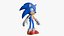 Cinematic Sonic the Hedgehog Character