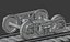 Lowpoly freight bogie