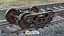 Lowpoly freight bogie