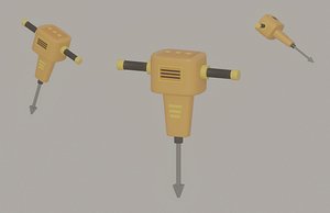 Jackhammer 3D model