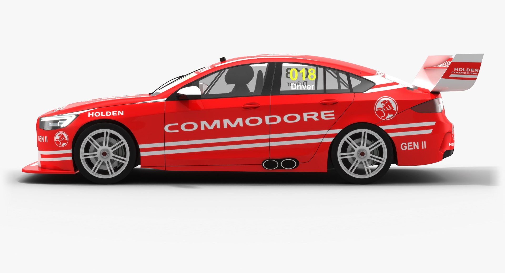 3D Generic Holden Zb Commodore - TurboSquid 1344562