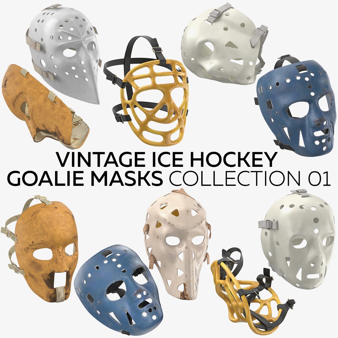 VIntage Goalie MAsk  Goalie mask, Hockey goalie gear, Hockey goalie