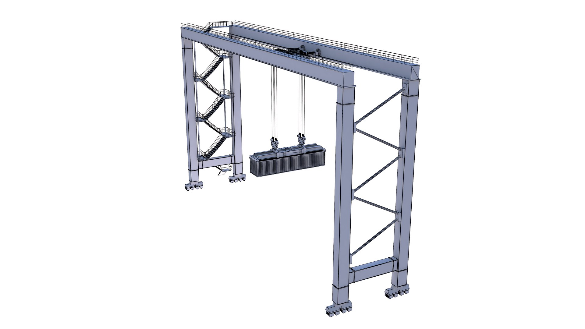 3D Port Equipment model https://p.turbosquid.com/ts-thumb/1A/v2suKy/wS/rtgcraneandcontainer14/jpg/1732442663/1920x1080/fit_q87/7cea8e9b06a8a34cf6957003a5d03827547cf0e2/rtgcraneandcontainer14.jpg