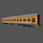 Economy Class Train Wagon
