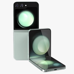 3D model Samsung Galaxy Z Flip 5 Mint