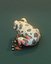 Cartoon Red-legged Frog 3D Model