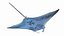 3D Manta Ray model