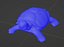 3D model Gray Turtle low poly