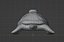 3D model Gray Turtle low poly