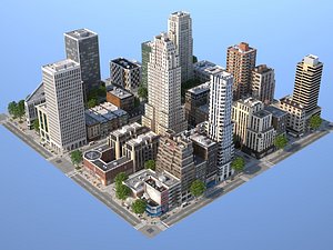midtown city 3D