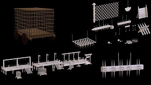 3D 30 medieval asset