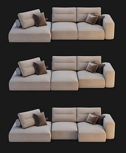 Saba Italia - My Taos Modular Sofa Option 2,3,4