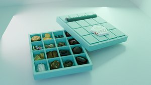 box of sweets 3D model