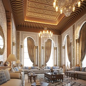 Moroccan Living Room