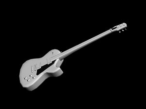 3ds max les paul guitar