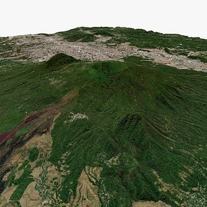 San Salvador Volcano El Salvador 3D model