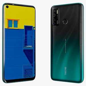 SmartPhone  LowPoly Spark Techno