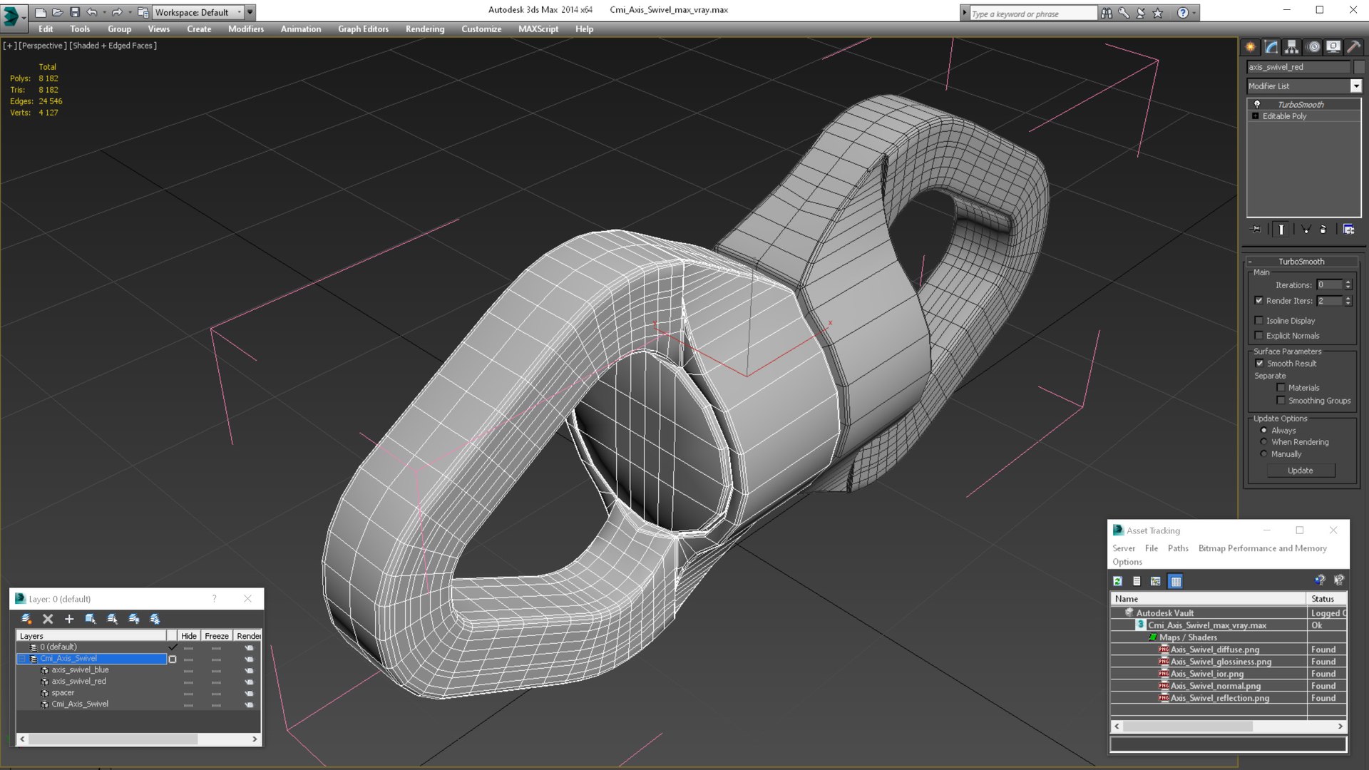 Cmi Axis Swivel 3D model - TurboSquid 2001446