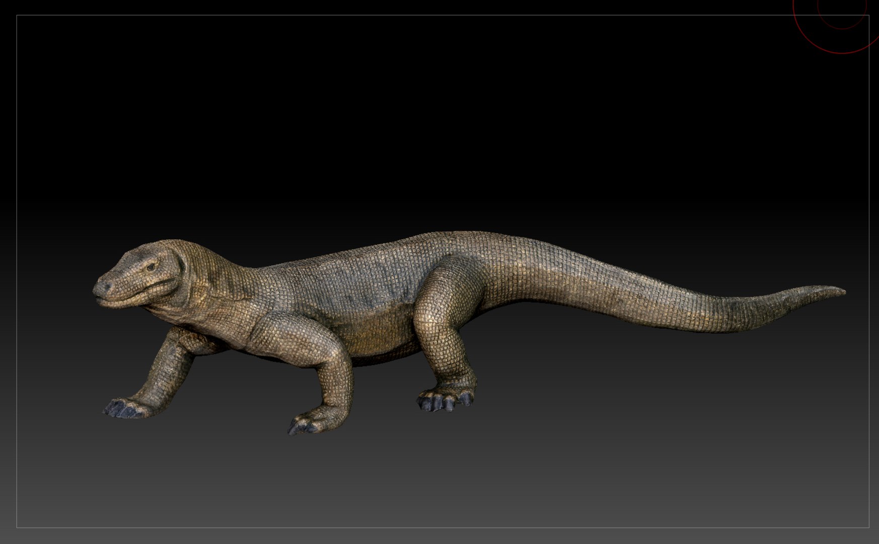 3D Komodo Dragon - TurboSquid 2076917