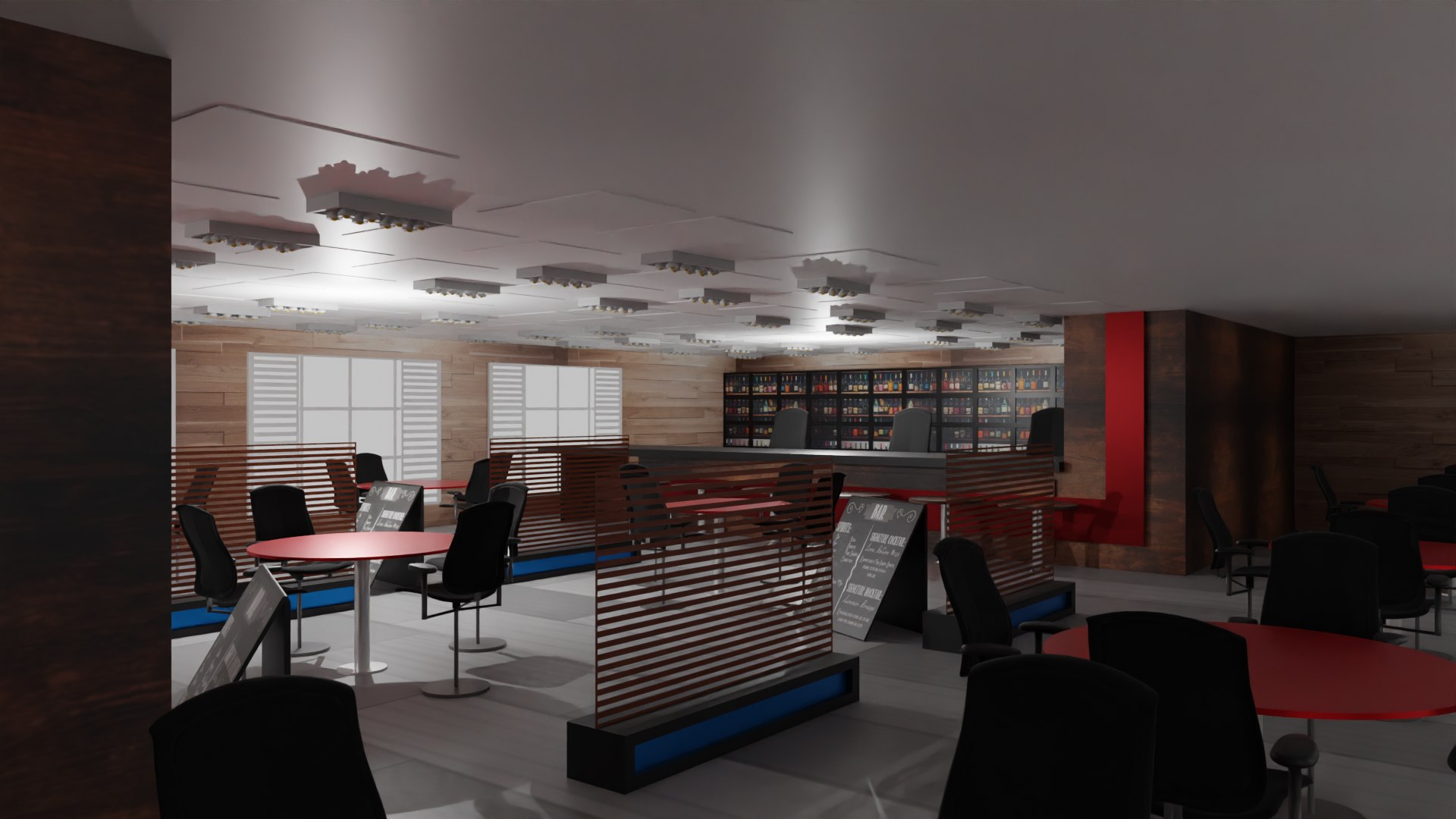 3D Bar Interior Model - TurboSquid 2178813