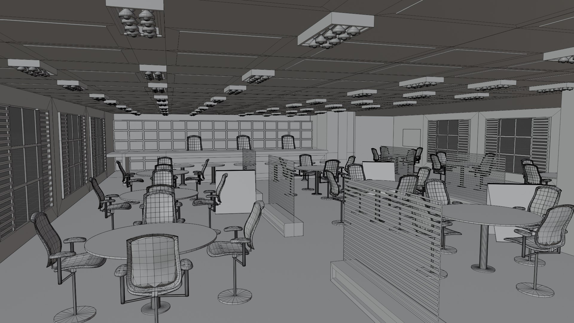 3D Bar Interior model - TurboSquid 2178813