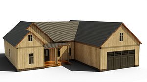 American house 9 3D model