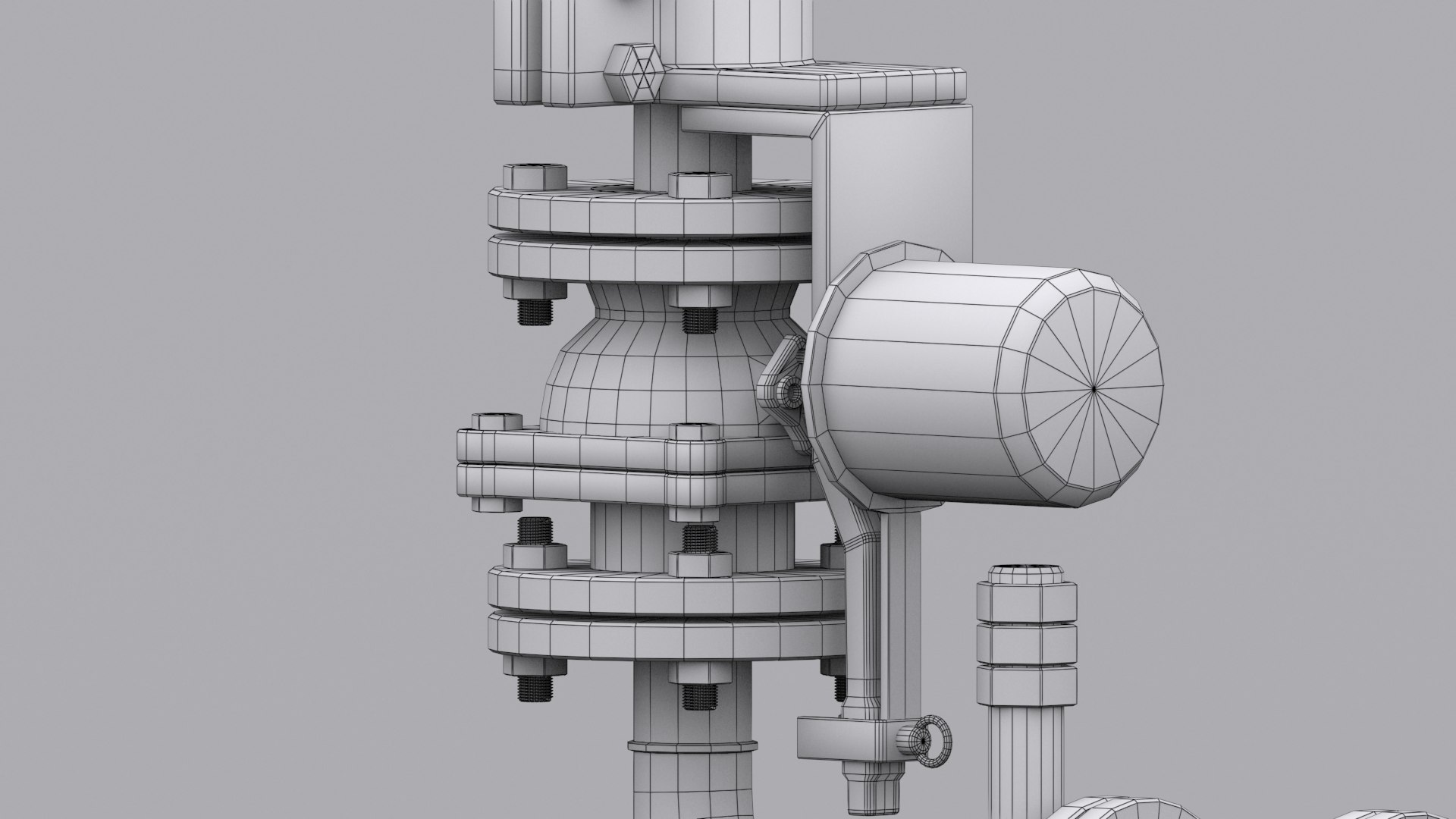 Firefighting Gasometer 3D Model - TurboSquid 1506470