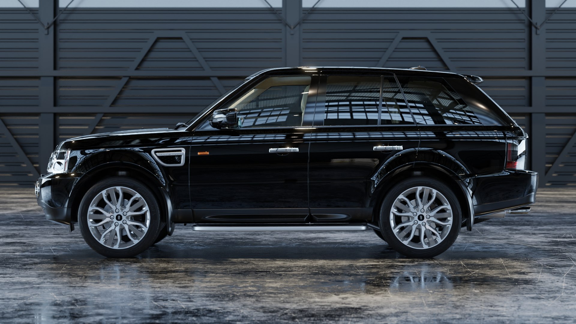 3D Model Custom 2006 Land Rover - TurboSquid 1660168