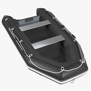inflatable boat 3D model