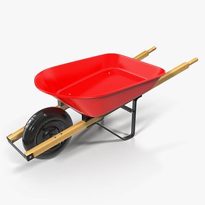 Garden Tool Wheelbarrow Red