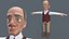 Cartoon alter Mann Opa NoRig