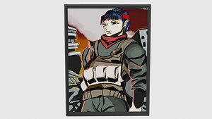 3D A Soldier Like Me Painting