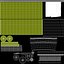 LED Traffic Control Baton Green switched On