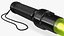 LED Traffic Control Baton Green switched On