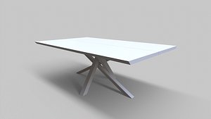 Modern Desk 3D model