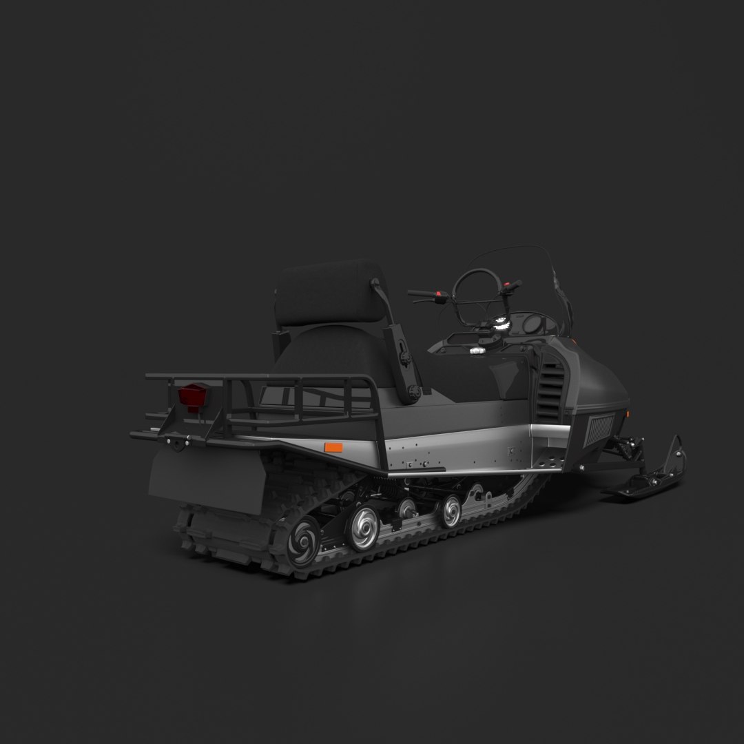 3D Model Snowmobile - TurboSquid 2306924